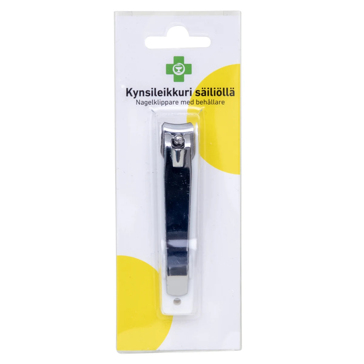 APTEEKKI Kynsileikkuri säiliöllä 1 kpl