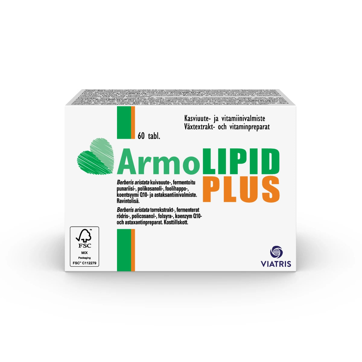 ARMOLIPID PLUS tabletti 60 kpl kasviuute- ja vitamiinivalmiste