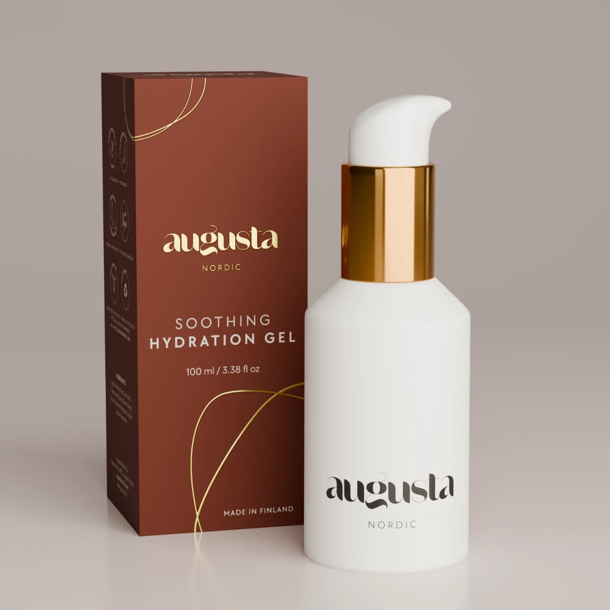 Augusta Nordic Kosteusgeeli 100 ml – Soothing Hydration Gel