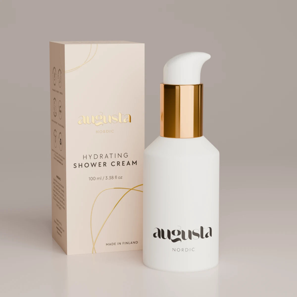 Augusta Nordic Pesuvoide 100 ml – Hydrating Shower Cream