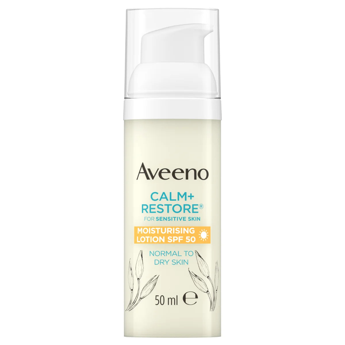 Aveeno Calm Restore Moisturising Lotion SPF50 kosteusvoide 50 ml