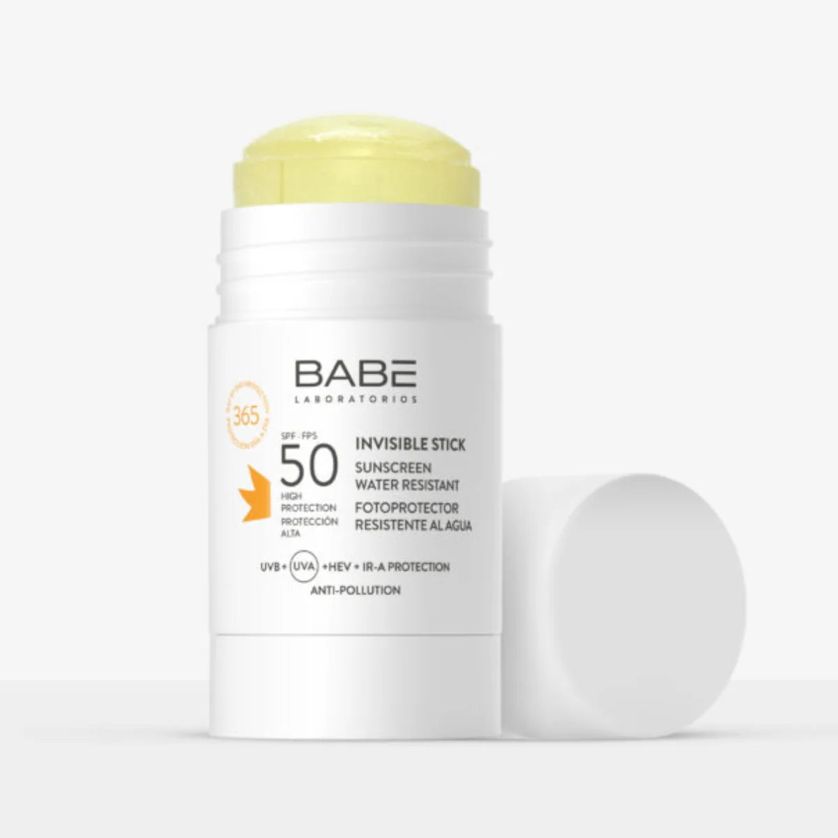 Babé Invisible Transparent Stick Sunscreen SPF50 30 g vedetön koostumus