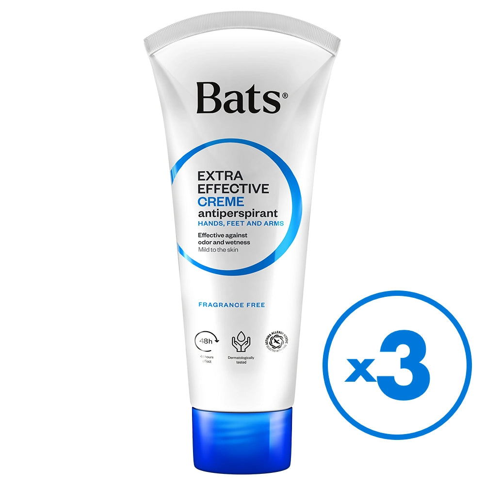 BATS Creme antiperspirantti 3x60 ml