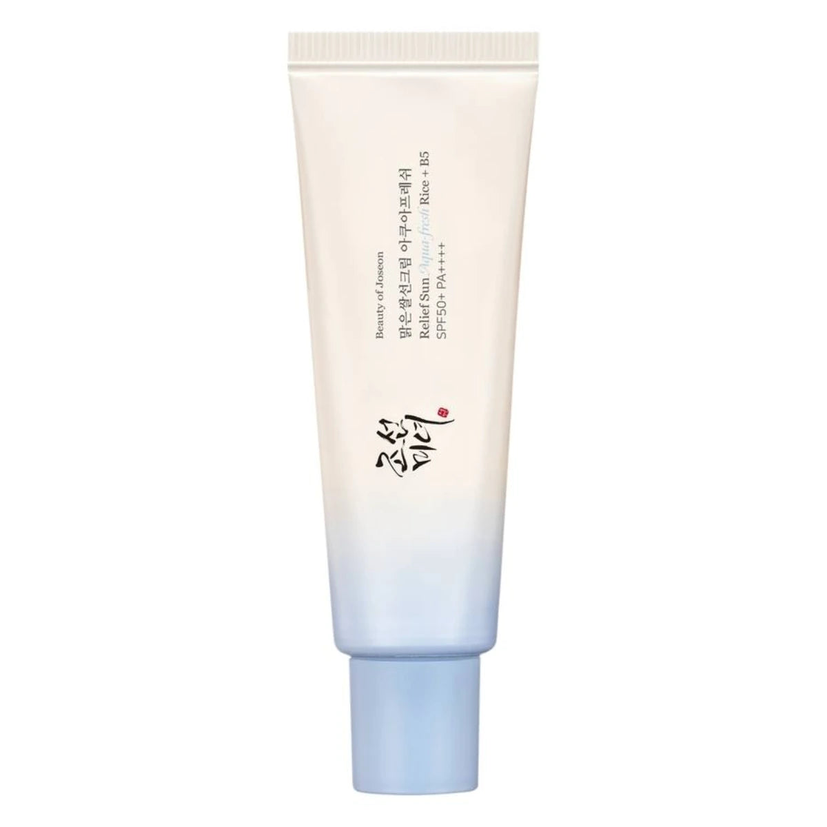 Beauty of Joseon Relief Sun Aqua-Fresh Rice + B5 50 ml – Kevyt ja rauhoittava SPF50+ aurinkovoide