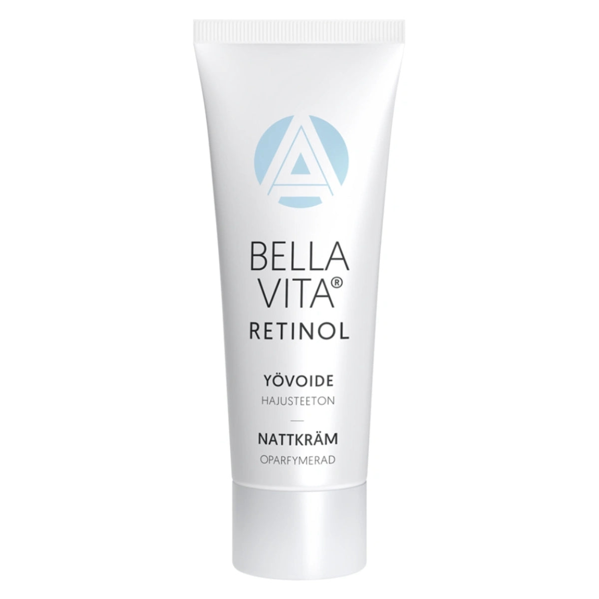 BELLAVITA Yövoide hajusteeton 75 g elvyttää ja ravitsee kuivaa ihoa