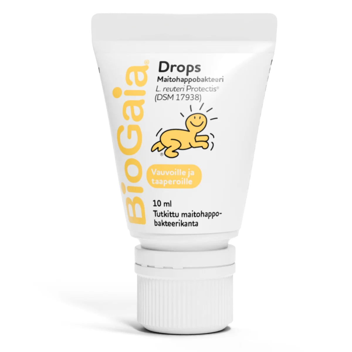 BIOGAIA Drops maitohappobakteeritippa 10 ml tutkittu maitohappobakteerikanta