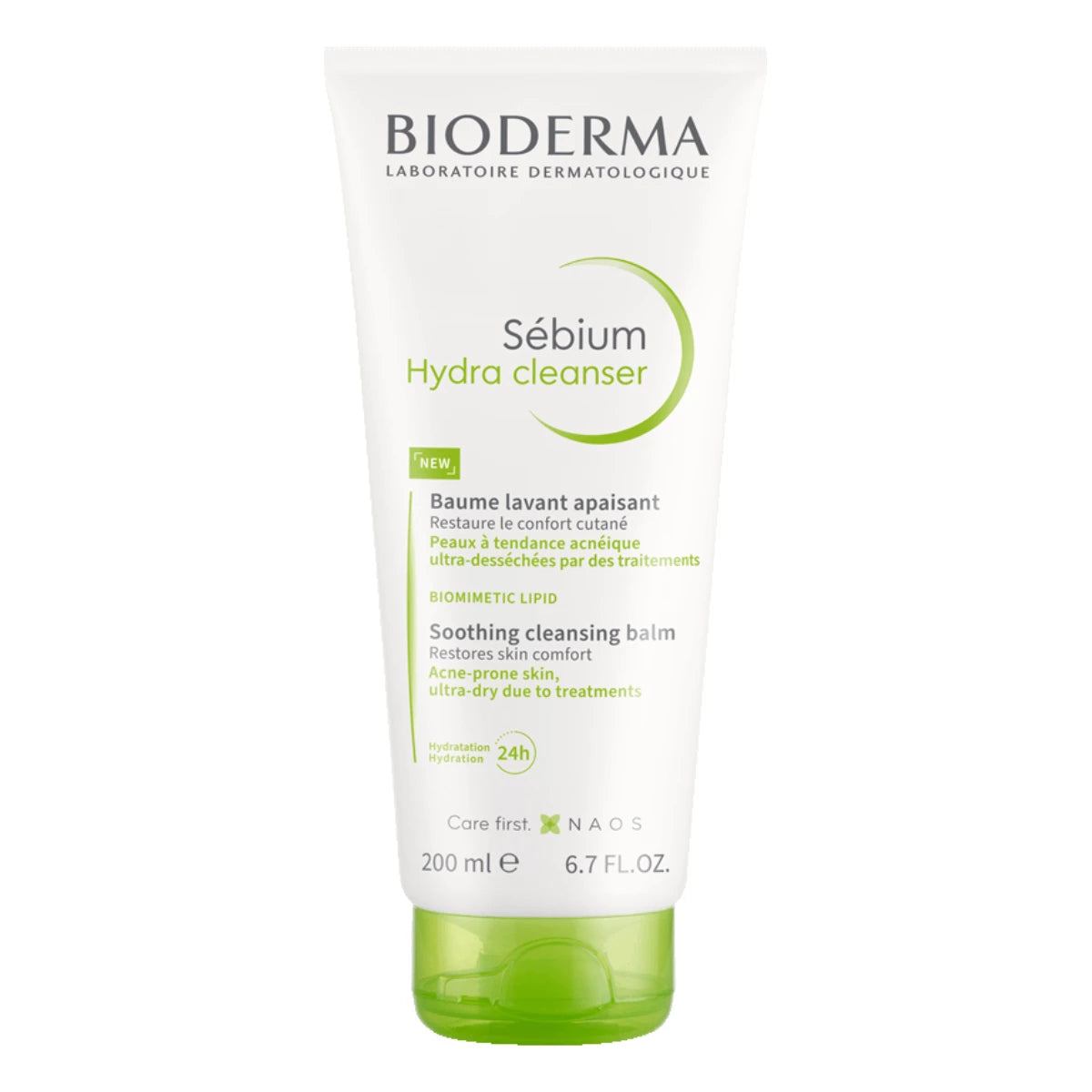 Bioderma Sébium Hydra Cleanser Balm 200 ml – Rauhoittava puhdistusbalmi kuivalle ja akneen taipuvaiselle iholle
