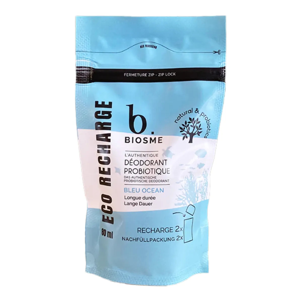 Biosme deo Bleu Ocean refill 80 ml