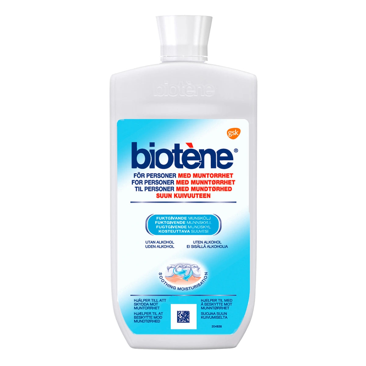 BIOTENE Suuvesi 500 ml alkoholiton suuvesi kuivan suun hoitoon