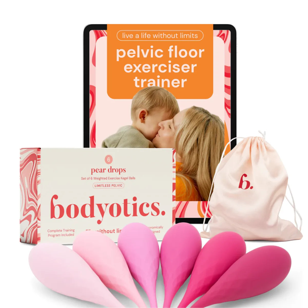 Bodyotics Kegel Ball Set – 6 osaa lantionpohjalihasten vahvistamiseen