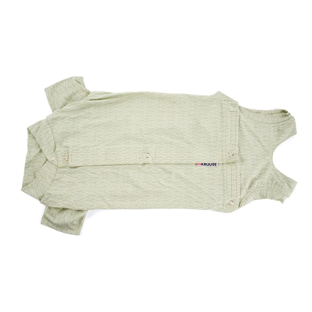 BUSTER Body Suit Stepn Go For Dogs Green toipilaspuku koirille, selkäpuoli