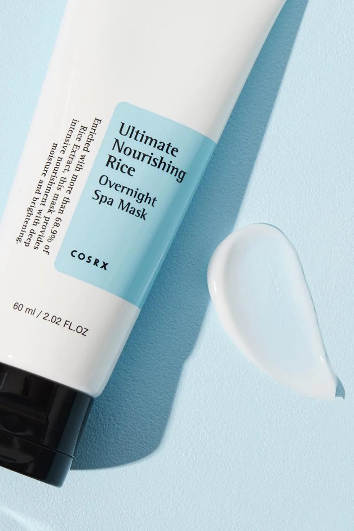 COSRX Ultimate Nourishing Rice Overnight Spa Mask 60 ml – ravitsee ja kirkastaa ihoa yön aikana