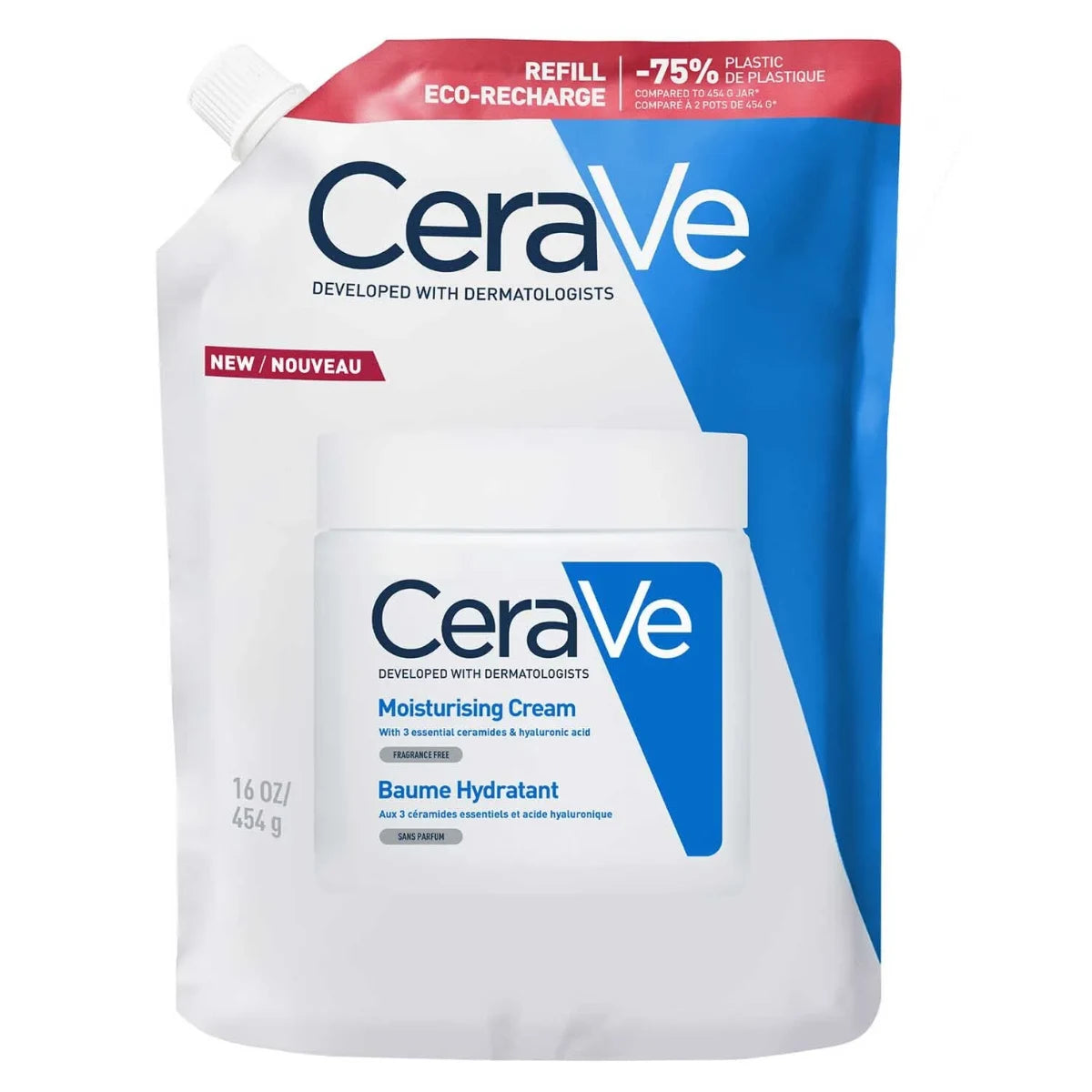 CeraVe Moisturising Cream täyttöpakkaus 473 ml