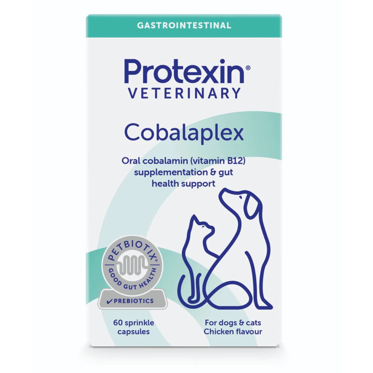 COBALAPLEX 60 kapselia – Kobalamiini (B12-vitamiini) ja prebiootti koirille ja kissoille