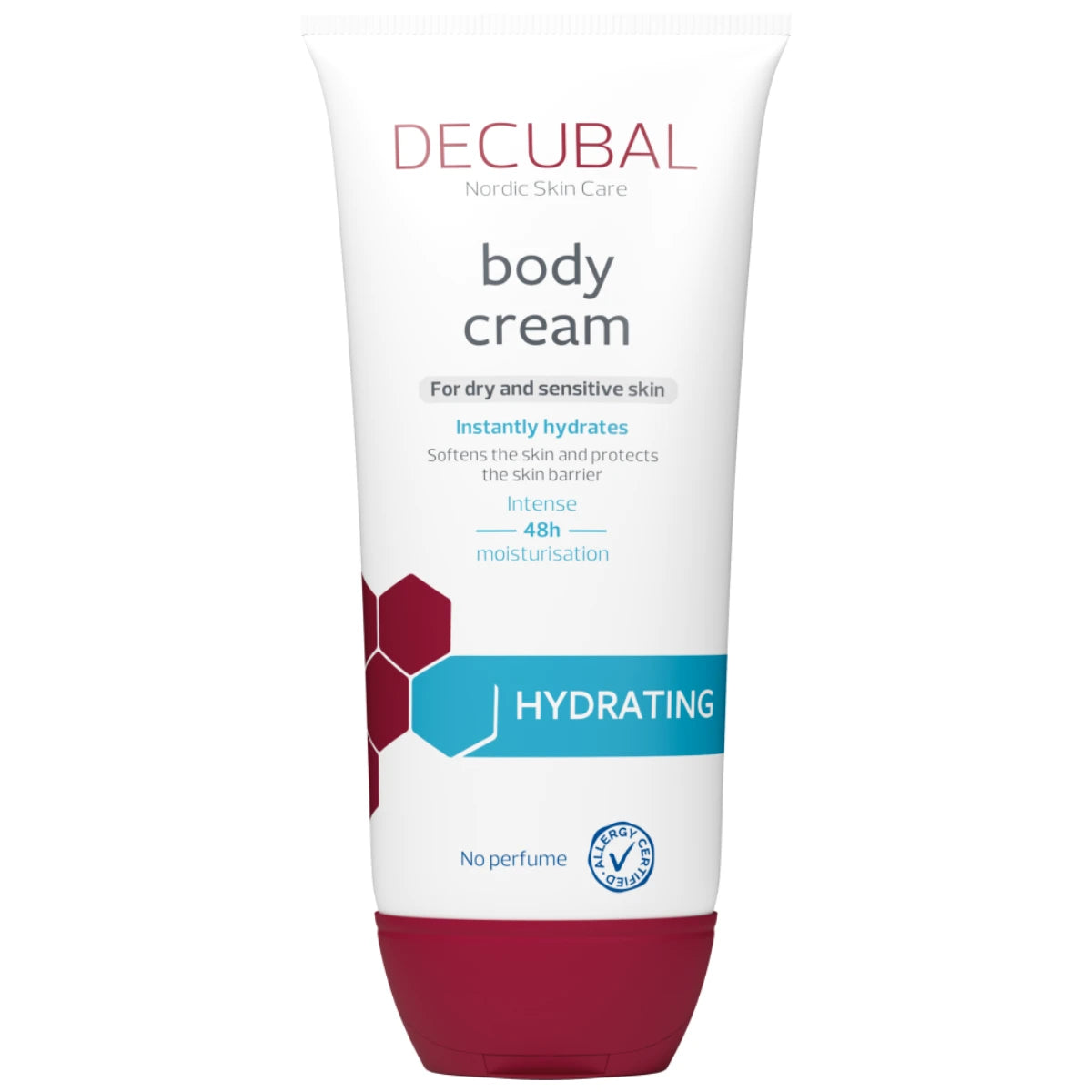 Decubal Hydrating Body Cream vartalovoide 200 ml intensiivisesti kosteuttava vartalovoide kuivalle ja herkälle iholle