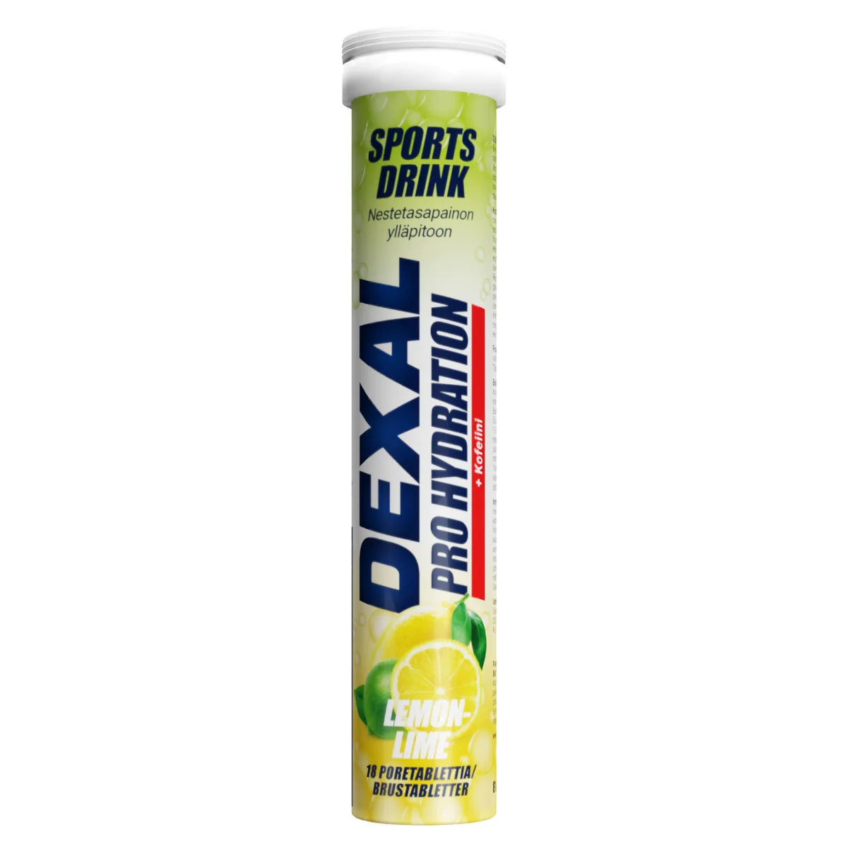 Dexal Pro Hydration lemon-lime + caffeine poretabletti 18 kpl