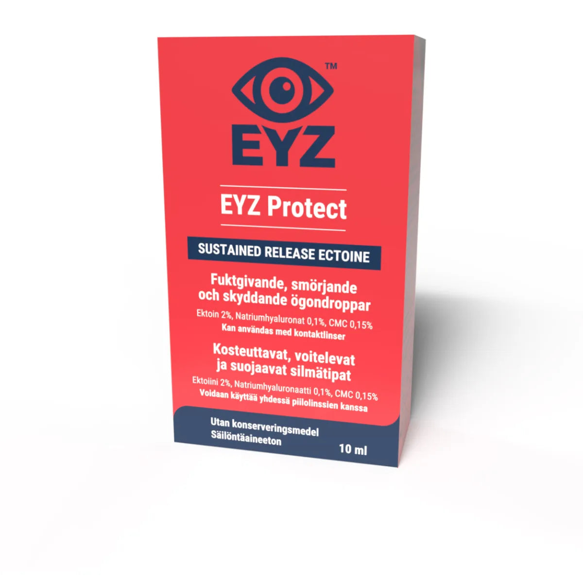 EYZ Protect Silmätipat 10 ml – Kosteuttaa, voitelee ja suojaa silmiä