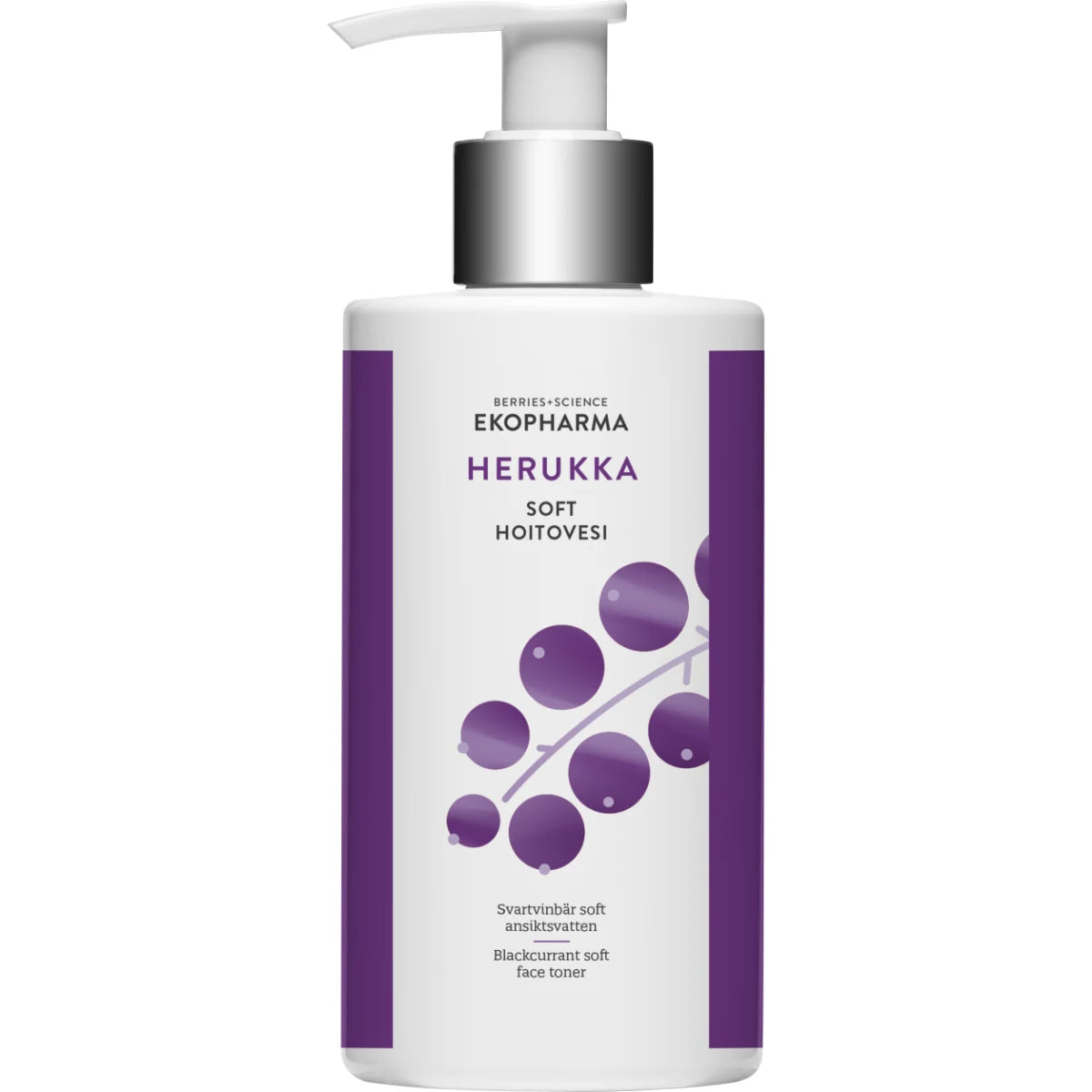 Ekopharma Herukka Soft Hoitovesi 250 ml – Hoitovesi herkälle iholle