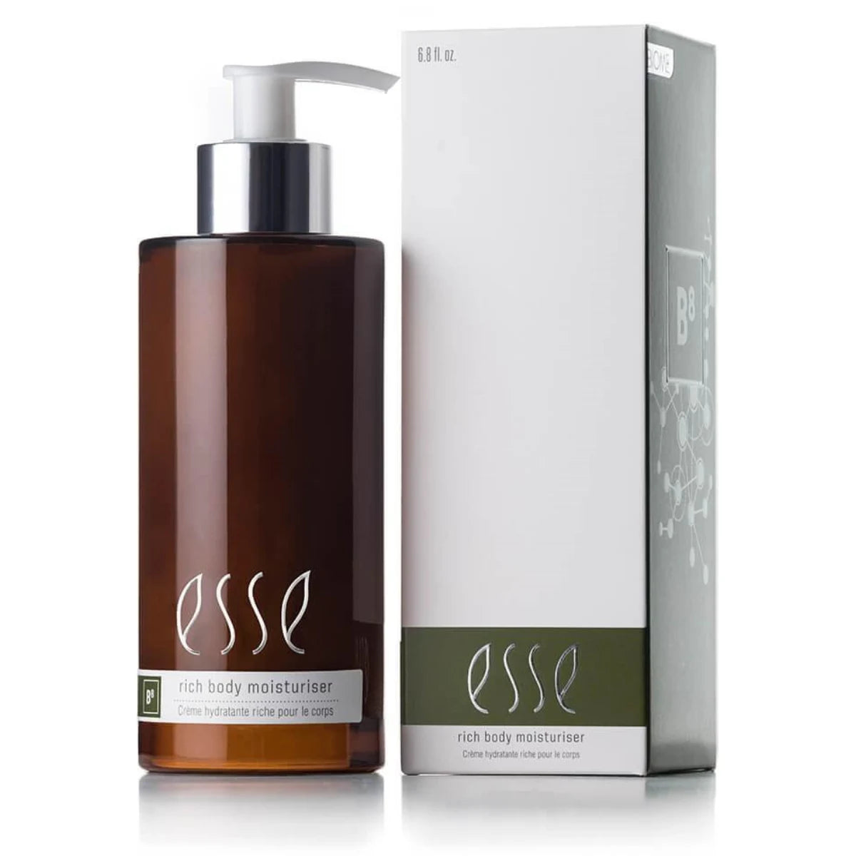 Esse Rich Body Moisturiser 200 ml – Ravitseva ja kiinteyttävä vartalovoide kuivalle iholle