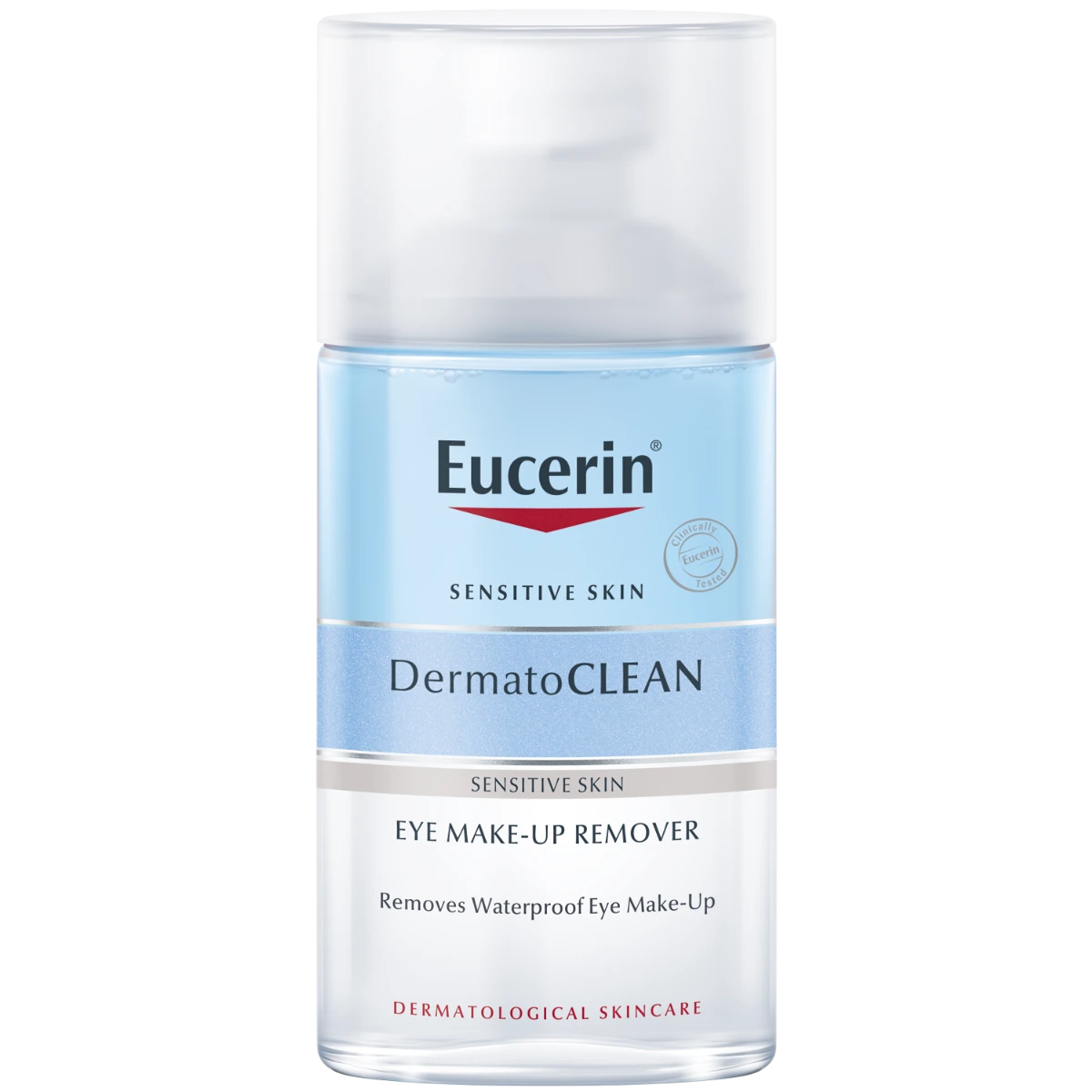 EUCERIN DermatoCLEAN Eye Make-up Remover silmämeikinpoistoaine 125 ml