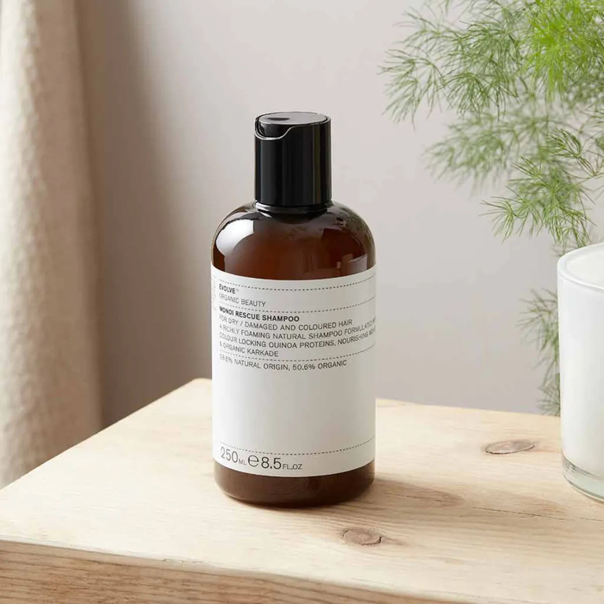 Evolve Monoi Rescue Shampoo 250 ml kuiville hiuksille