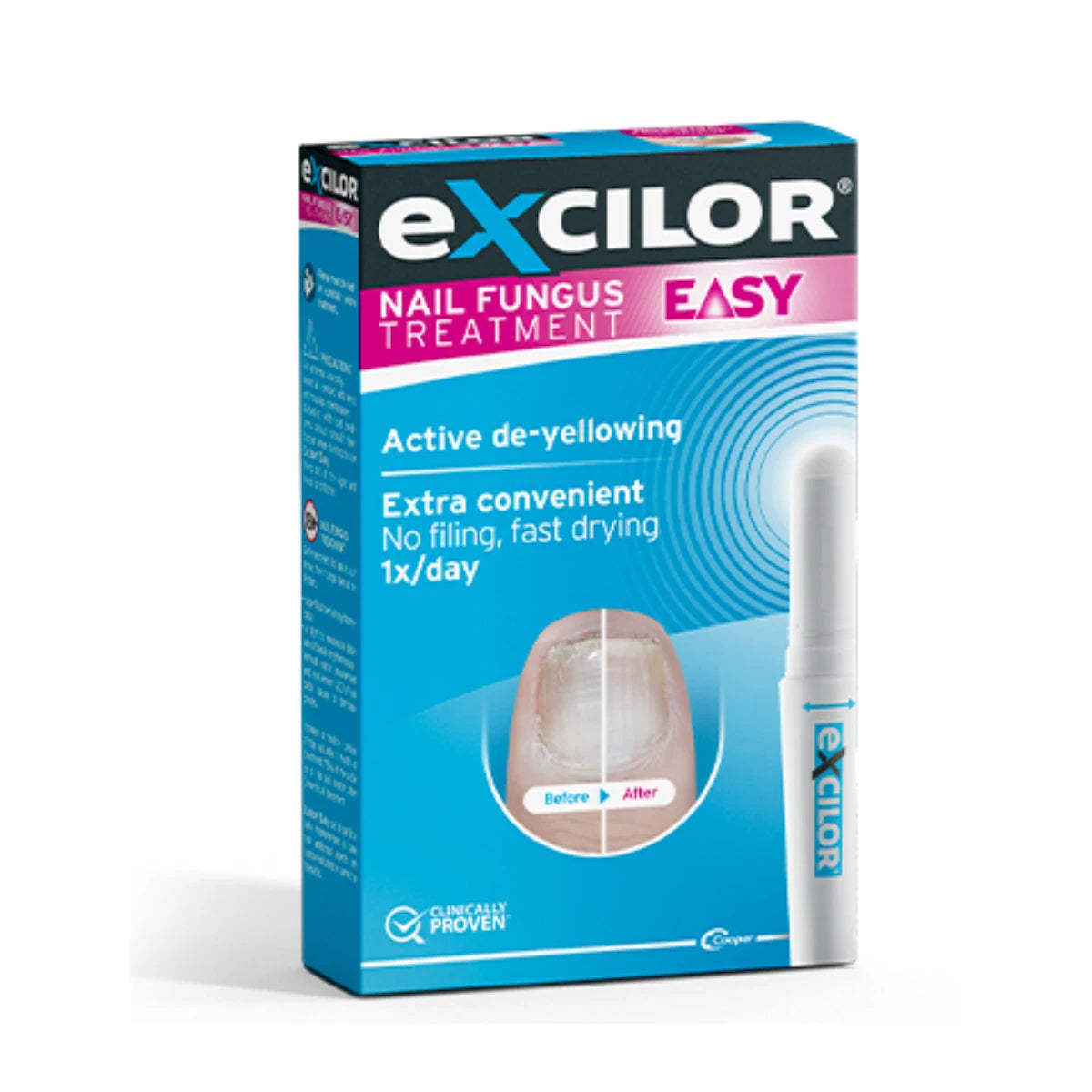 EXCILOR Easy Pen kynsisienihoito kynä 1 kpl