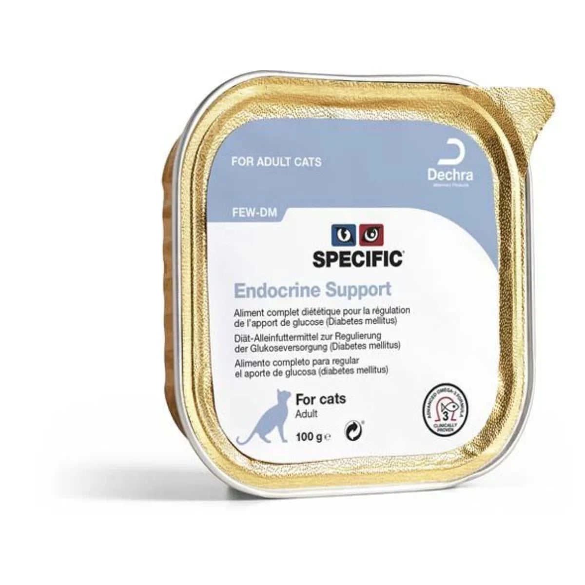 FEW-DM Diabetes Mellitus 7 x 100 g – Märkäruoka kissojen diabeteksen hallintaan