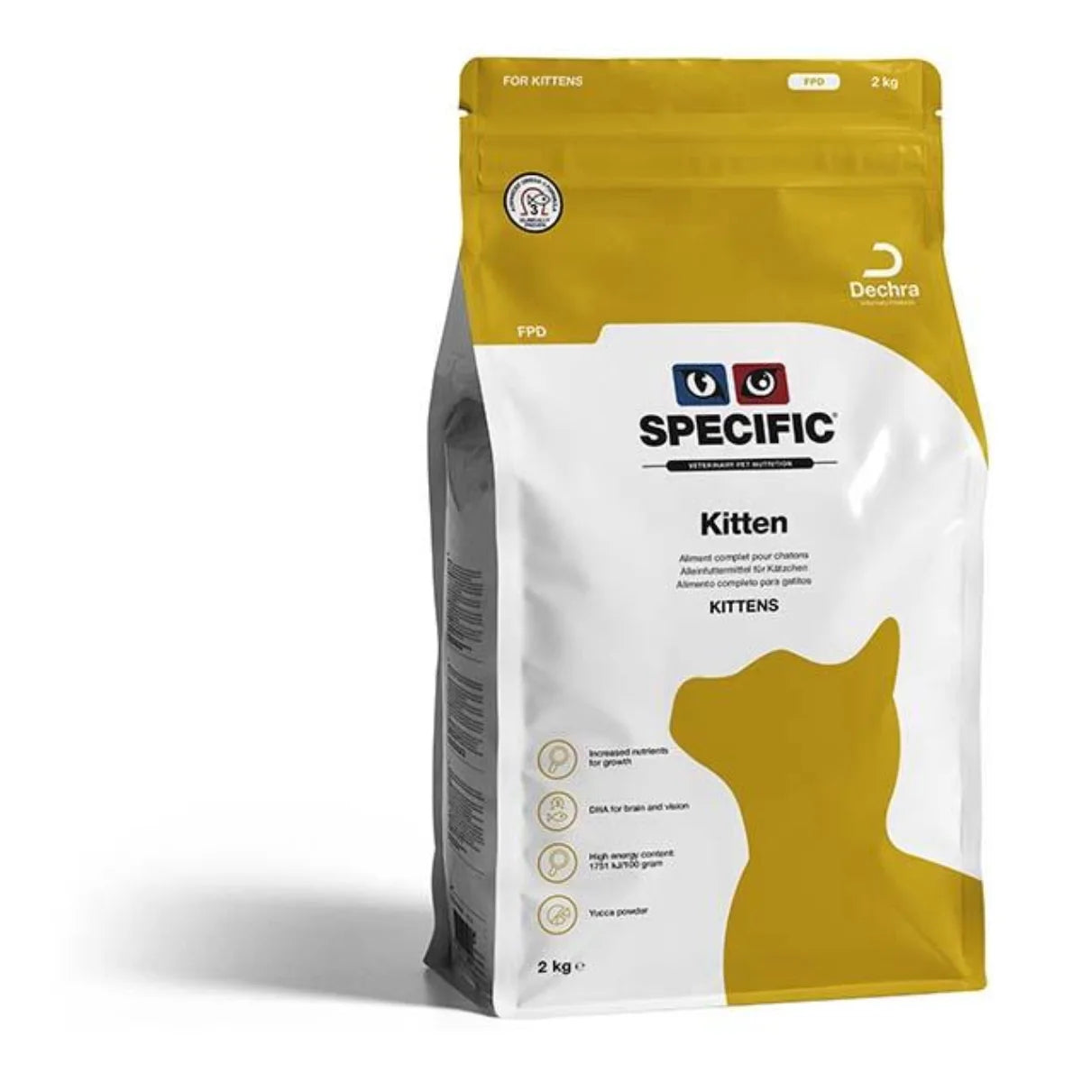 FPD Kitten 2 kg – Täysravinto pennuille ja tiineille tai imettäville emoille