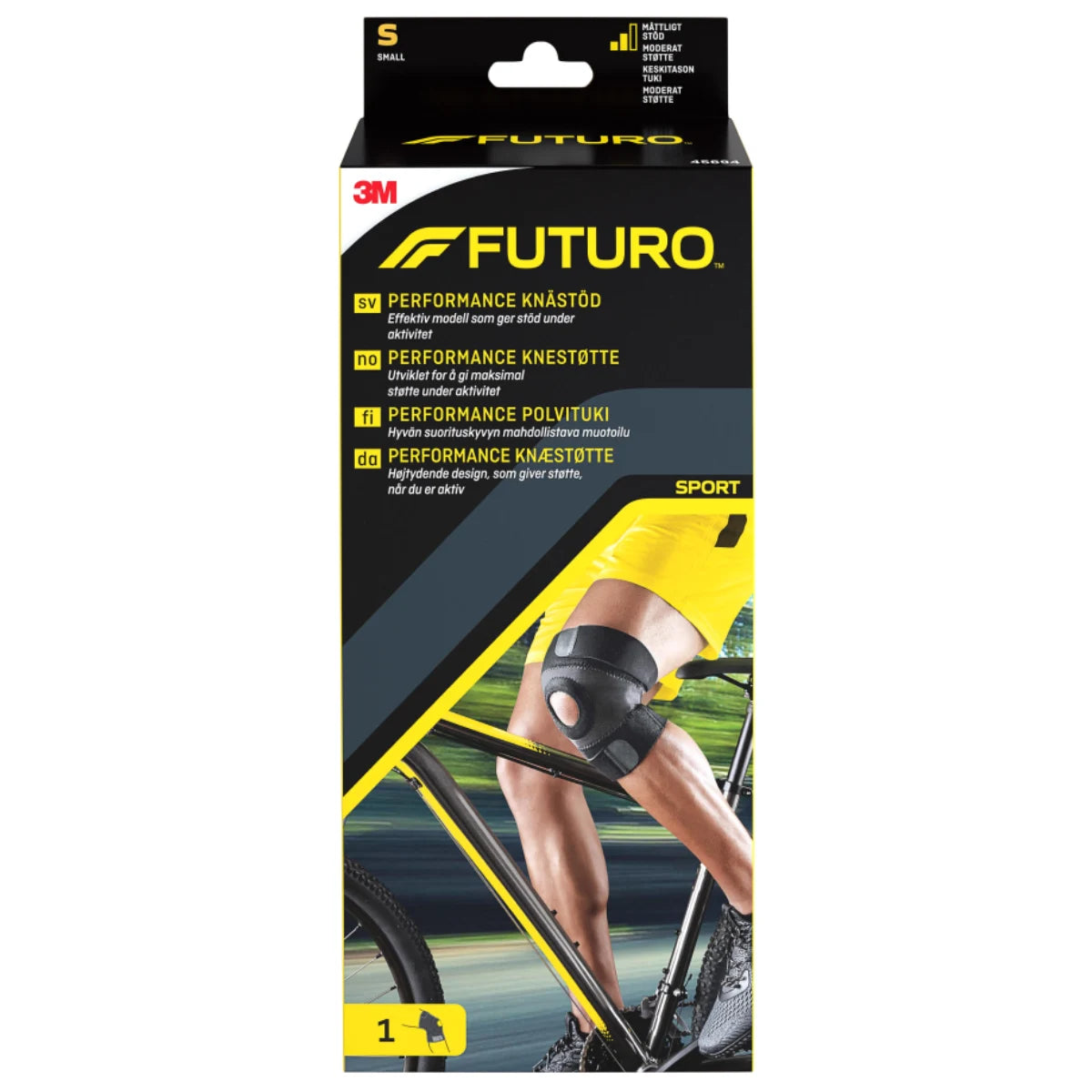 FUTURO Performance polvituki S hyvän suorituskyvyn mahdollistava muotoilu