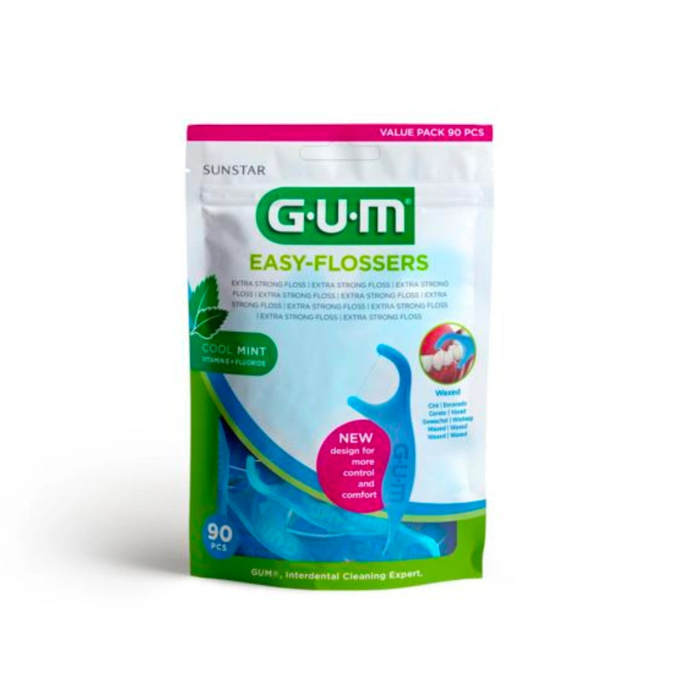 GUM Easy-Flossers mint hammaslankain 90 kpl
