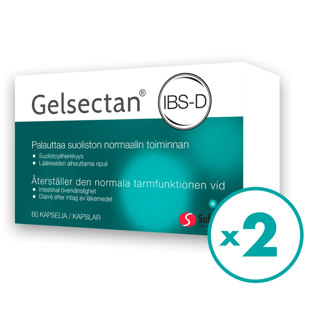 GELSECTAN kapseli 2x60