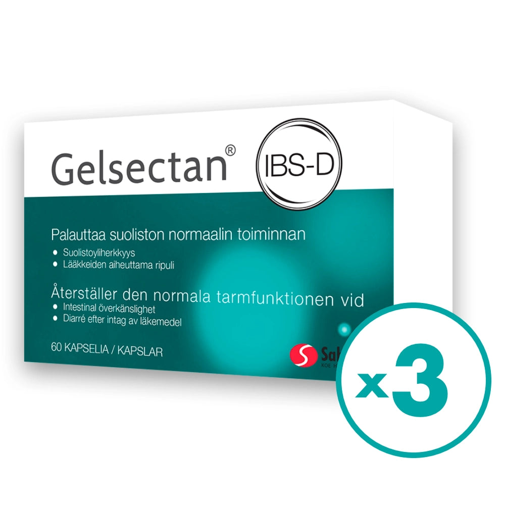 GELSECTAN Kapseli 3x60