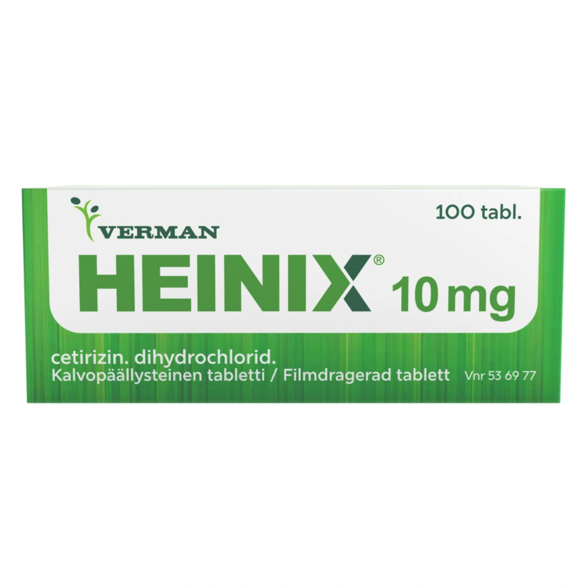 HEINIX 10 mg tabletti, kalvopäällysteinen 100 kpl