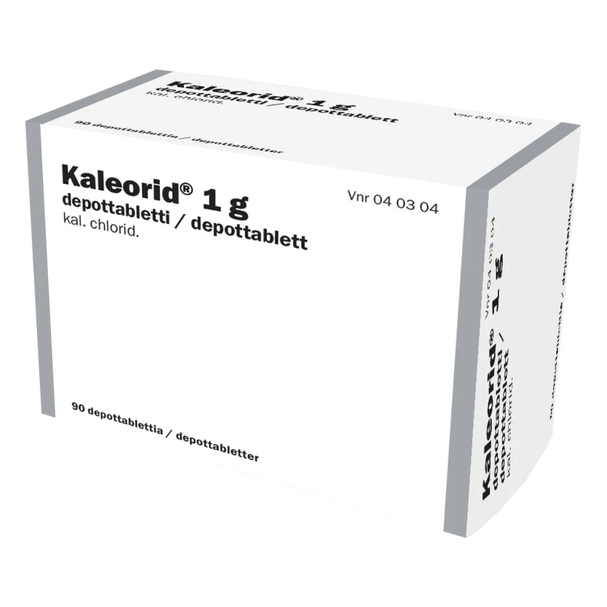 KALEORID depottabletti 1 g 90 fol