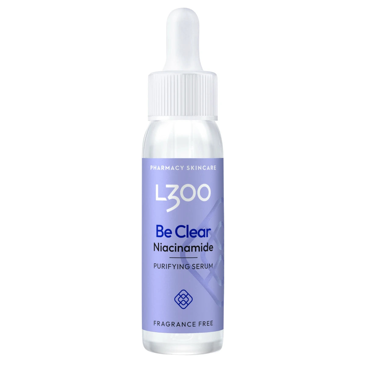 L300 Be Clear Niacinamide Purifying serum seerumi pipettipullossa