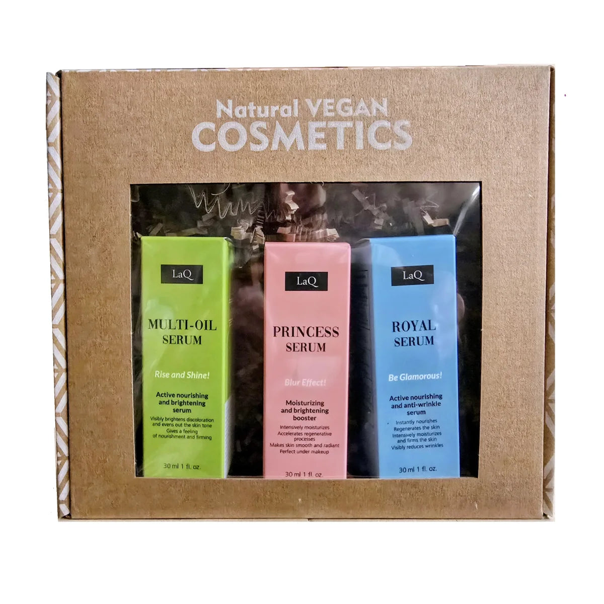 LaQ Majestic Serum Set – Lahjapakkaus 3 x 30 ml