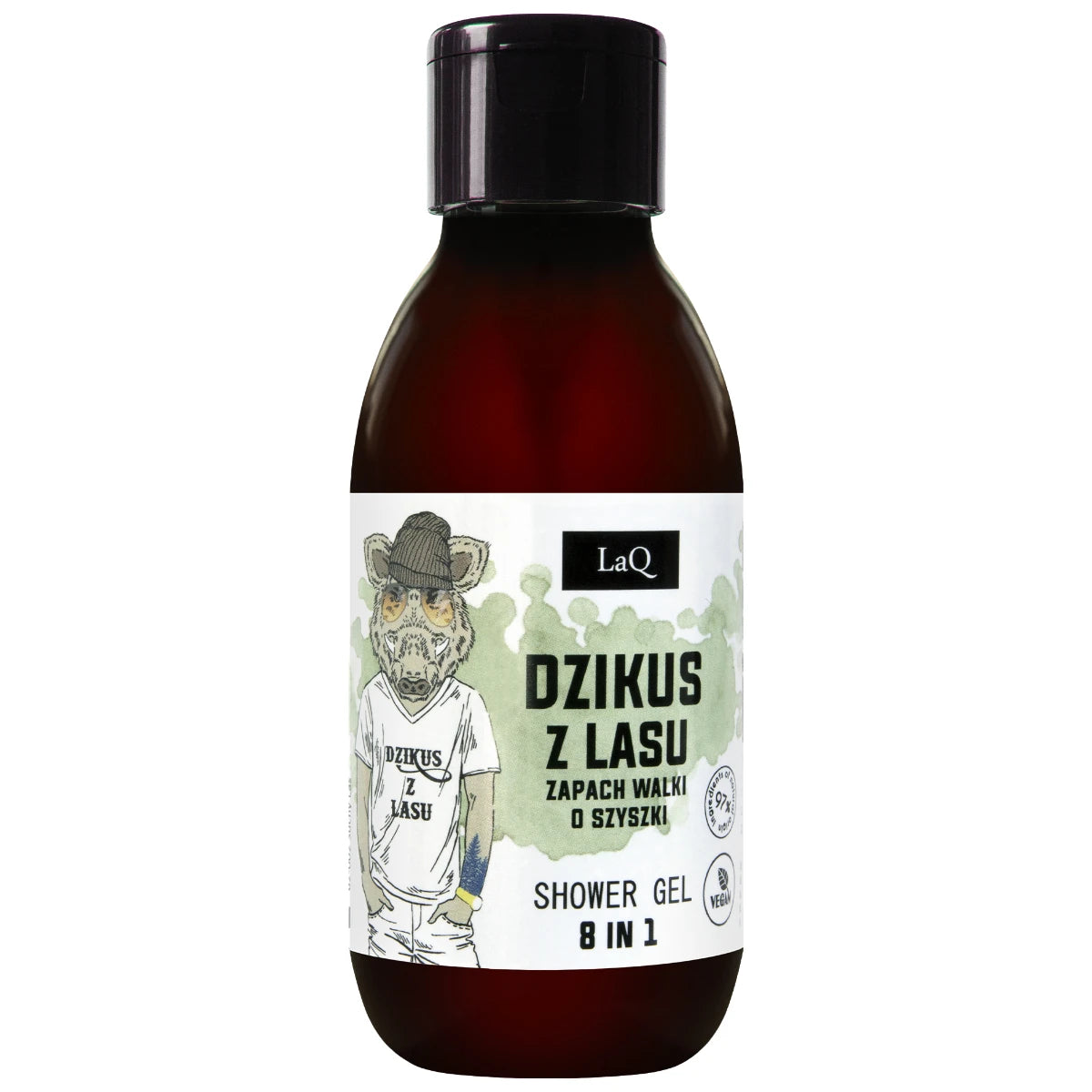 LaQ Boar 8in1 suihkugeeli miehille 100 ml