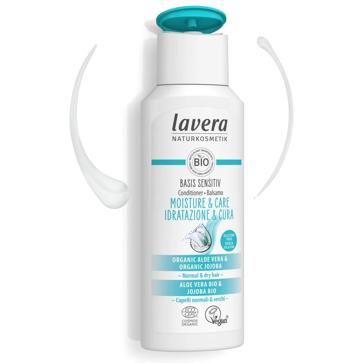 Lavera Basis Sensitiv Moisture & Care hoitoaine 200 ml