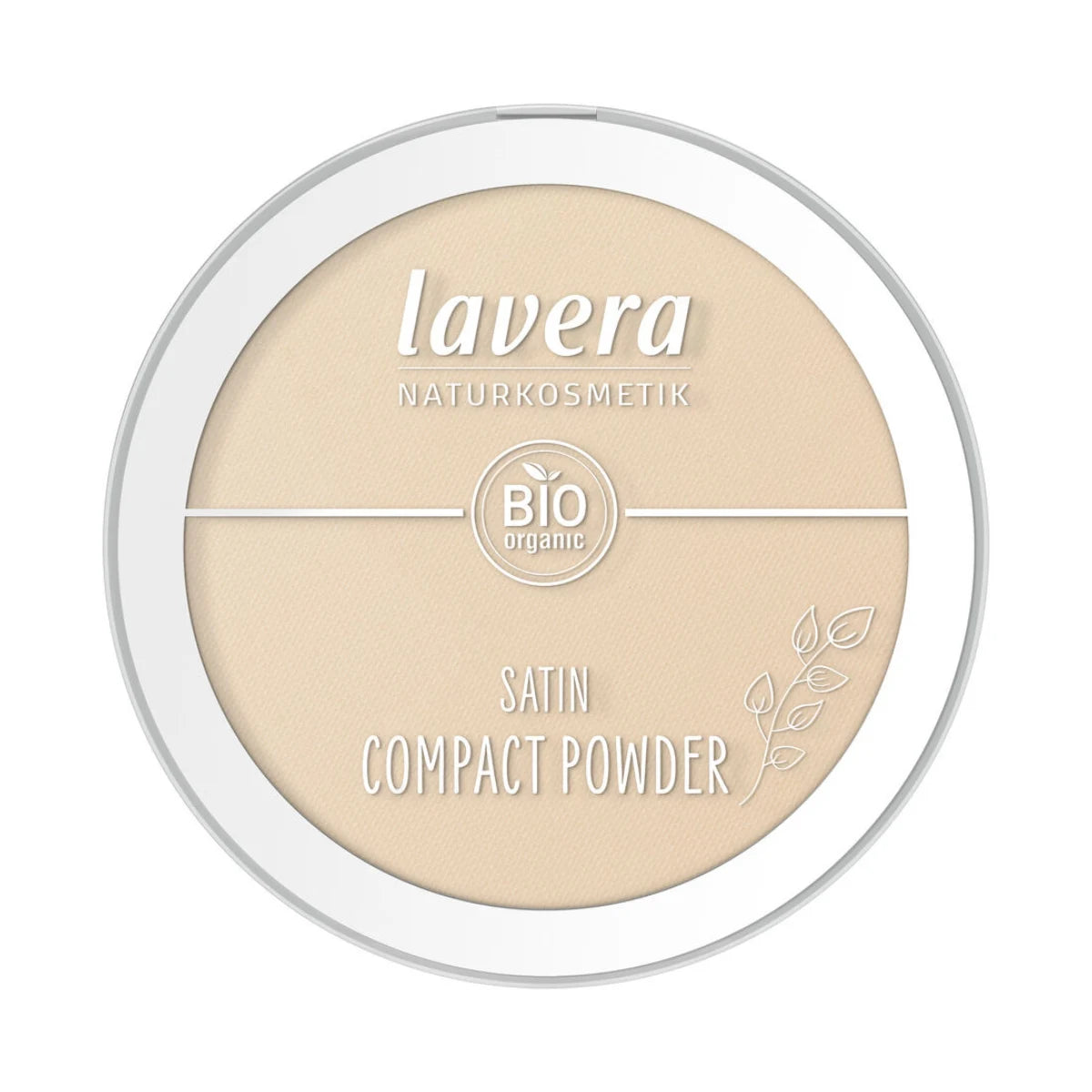 Lavera Satin Compact Powder – Medium 02 9,5 g