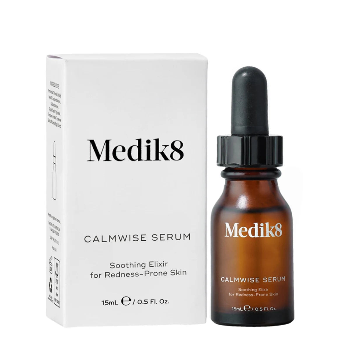 Medik8 Calmwise Serum 15 ml kasvoseerumi pipettipullossa vahvistaa ihon omaa luonnollista suojaa