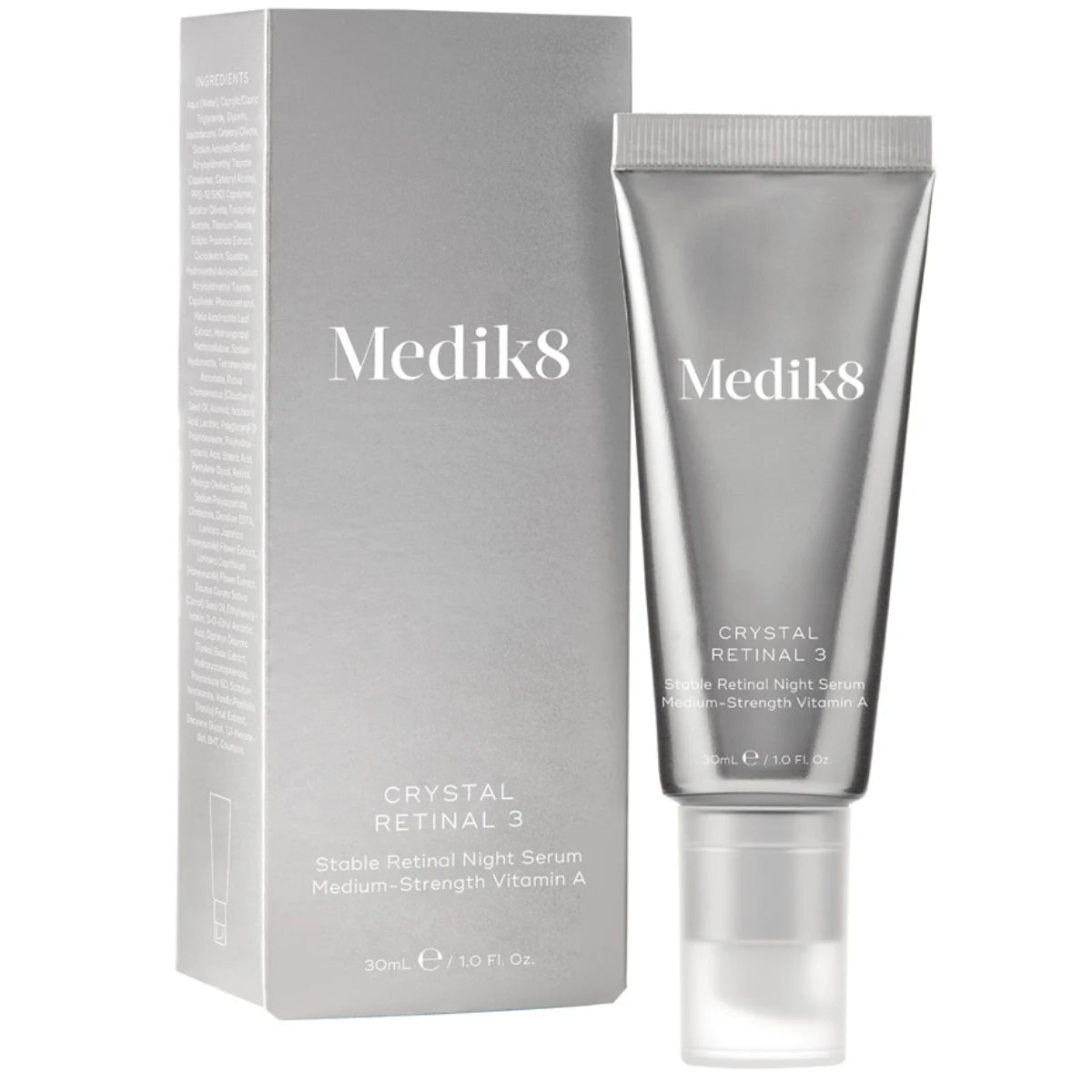 MEDIK8 Crystal Retinal 3 30 ml vähentää juonteita ja pigmentaatiota