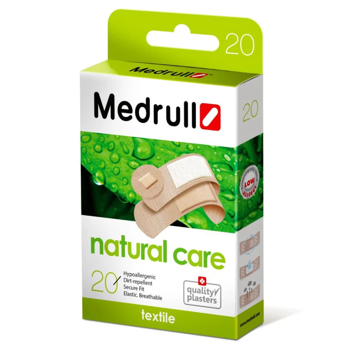 Medrull Natural Care laastari herkkä iho 20 kpl