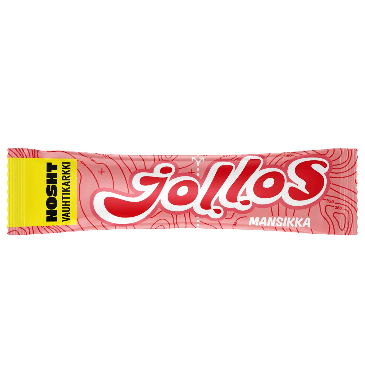 Nosht Jollos Vauhtikarkki Mansikka 52 g – nopea energia & elektrolyytit matkaan