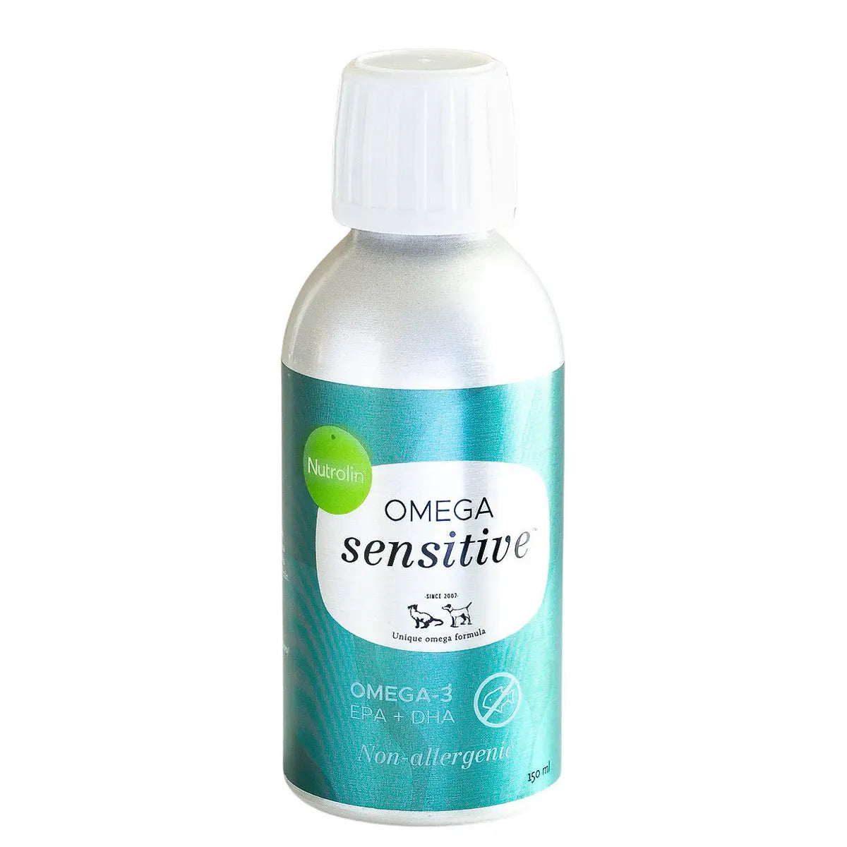Nutrolin® Omega Sensitive™ – Omega-3-öljy lemmikeille, joilla on kala-allergia