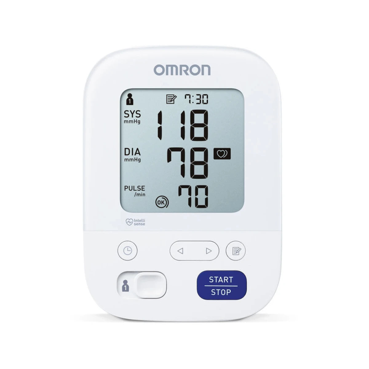 OMRON M3 Comfort AFib verenpainemittari tunnistaa eteisvärinän