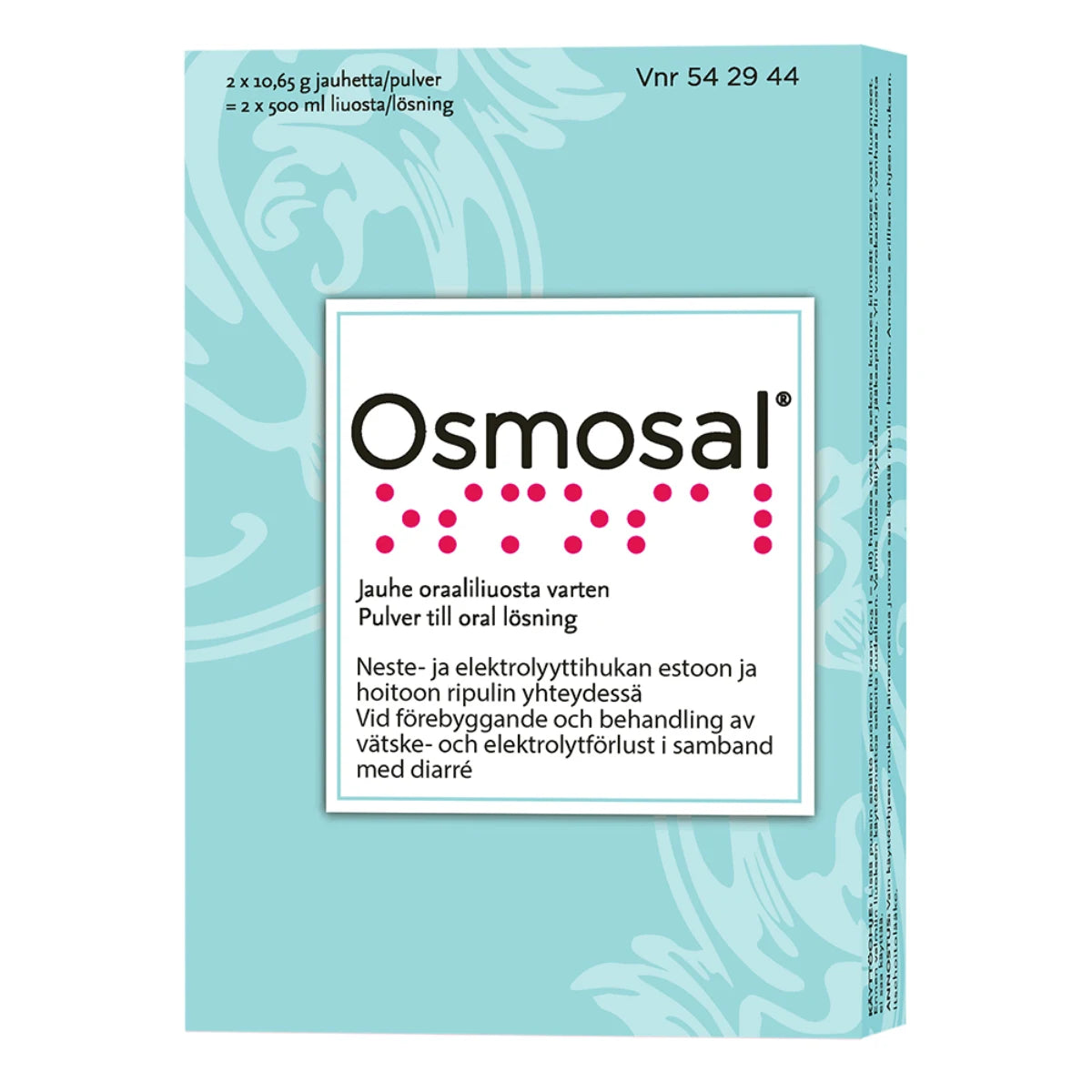 OSMOSAL jauhe oraaliliuosta varten 2x10,65 g