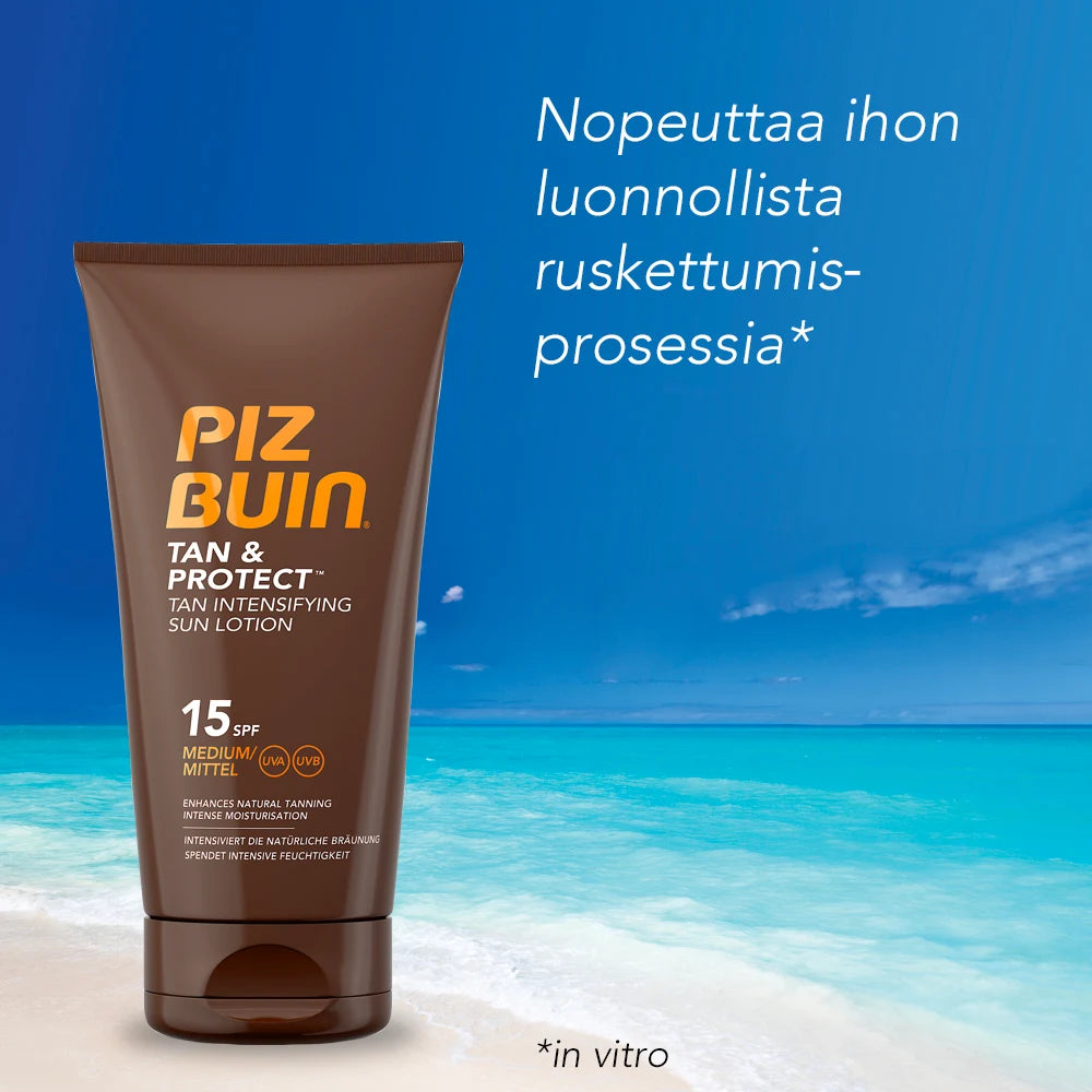 PIZ BUIN Tan & Protect Sun Lotion SPF15 aurinkosuojavoide