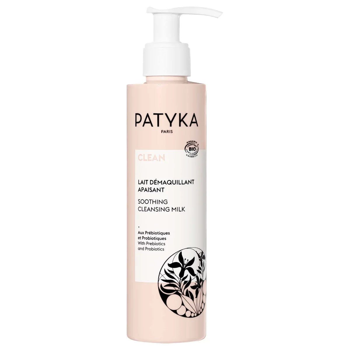 Patyka Soothing Cleansing Milk 200 ml – rauhoittava puhdistusmaito kasvoille ja silmille