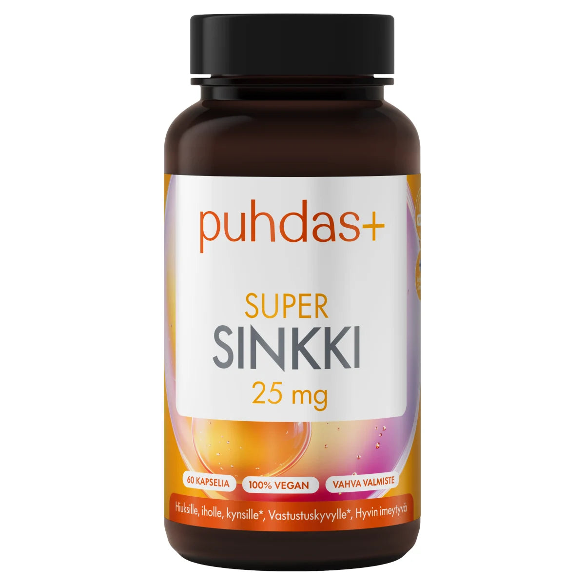 Puhdas+ Super sinkki 60 kaps