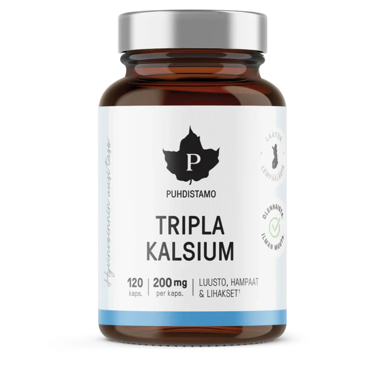 Puhdistamo Tripla Kalsium 120 kaps